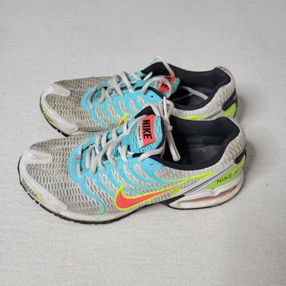 Nike Air Max Torch 4 Women's Shoes White/Blk-Volt-Crimson Size 9 US CW5607-100 - Picture 7 of 16